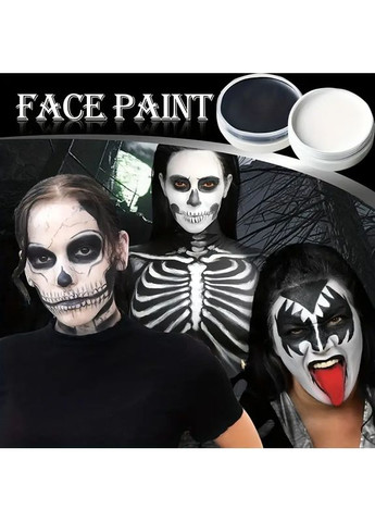 Набор 3шт Масляные краски 30 гр боди-арт + Кисточки 6шт Veronni (370440523)