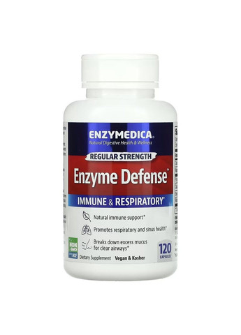 Комплекс для Поддерживающих Здоровье Иммунной Системы Enzyme Defense - 60 капсул Enzymedica (293965331)
