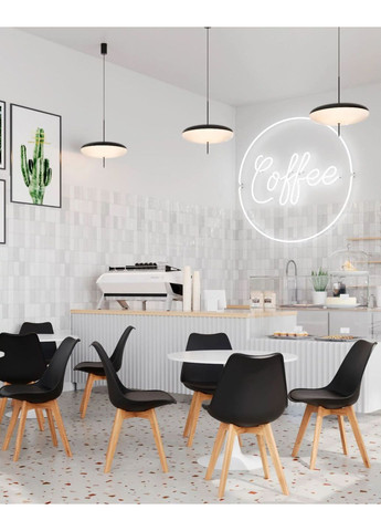 Стілець Kruz Чорний (KRUZBK) Intarsio (372178482)