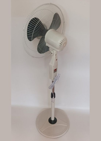 Напольный вентилятор 100 Вт с пультом ДУ белый (2104618588) Wimpex WX 1604 RC (335237563)