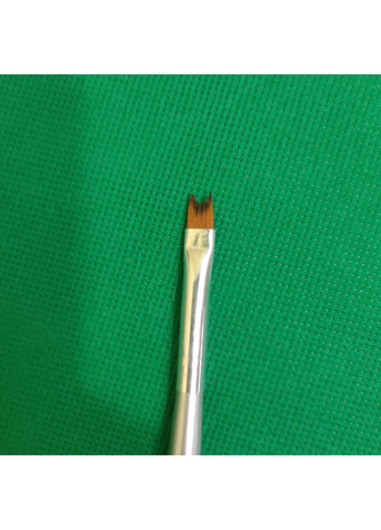 Кисточка для французского маникюра Серая No Brand Пензлик для френчу (369474084)