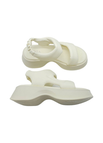 Жіночі босоніжки молочні екошкіра L-10-56 23 см (р) Lonza (292401575)