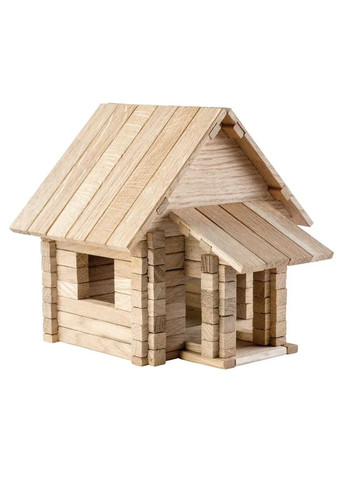 Дерев'яний конструктор Заміський будиночок 4 в 1, 146 деталей () Igroteco 900316 (328397861)