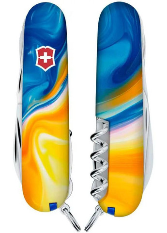 Нож Huntsman Ukraine. Желтые краски Victorinox (316446119)
