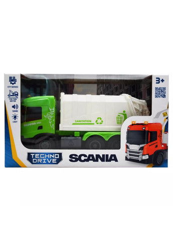 Автомодель Big Truck Сміттєвоз Scania (6410KS) TechnoDrive (362538516)