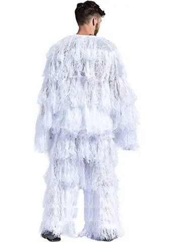 Легкий маскировочный костюм Зима (Белый) No Brand (332635305)