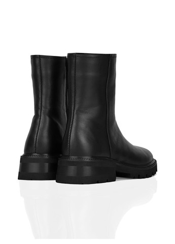 Черевики осінні чорні з натуральної шкіри KASANDRA 982/1 (304549810)