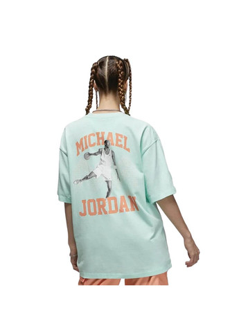 Зеленая летняя футболка Jordan