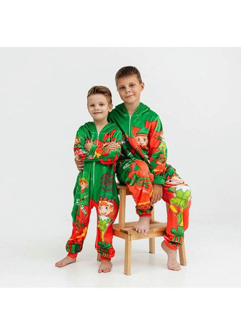 Кигуруми детское 3D Рождественские Эльфы 4023, 1, 128 17463 128, см FlexDress (324623583)
