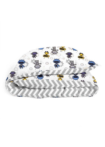 Детское постельное белье в кроватку Robots 110х140 см Cosas (307386766)