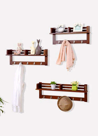 Вешалка для одежды из дерева Шербрук 5 мускат (ВДО-503007) No Brand (327867810)