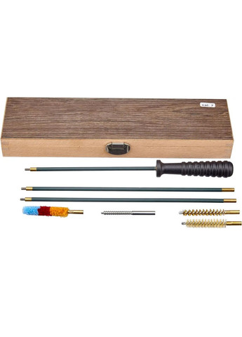 Набор MEGAline для чистки резьбового оружия кал. 7 мм. Сталь в оплетке. 1/8 No Brand (316441406)