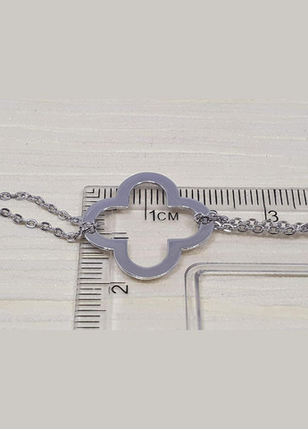 Срібне кольє Конюшина. 90801384 Qvaliz (318535827)