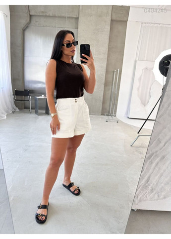 Жіночі шорти Шорти №2 (білий) 0404245 Peony (352260720)