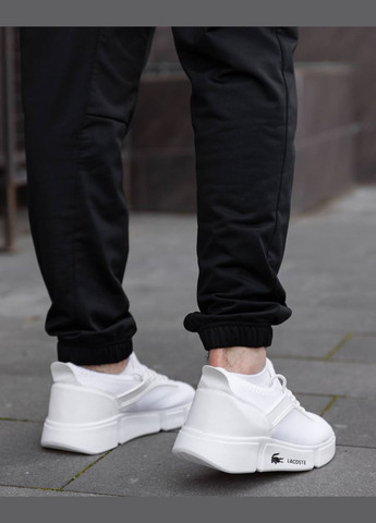Белые всесезонные кроссовки Vakko Lacoste White
