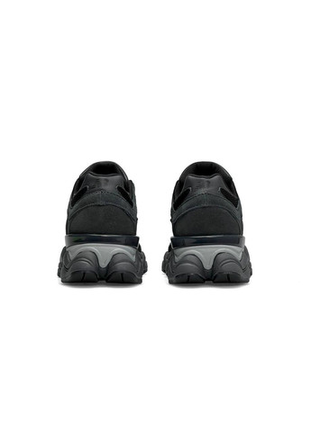 Черные демисезонные кроссовки женские, вьетнам New Balance 9060 Black Gray