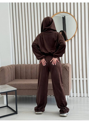 Женский велюровый спортивный костюм No Brand Г1469-1218/3 (356568437)