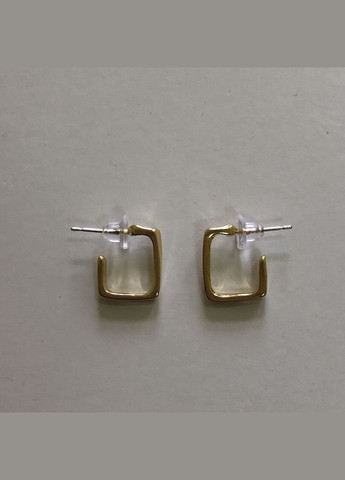 Сережки цвяшки Золотий (12-91) No Brand (314931076)