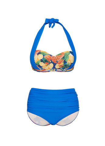 Синій літній купальник No Brand