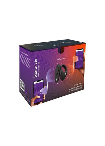 Набір Tease Us Set (смарт-вібратор у трусики Moxie+ & смарт-віброкільце під одяг Bond) We-Vibe (335391932)