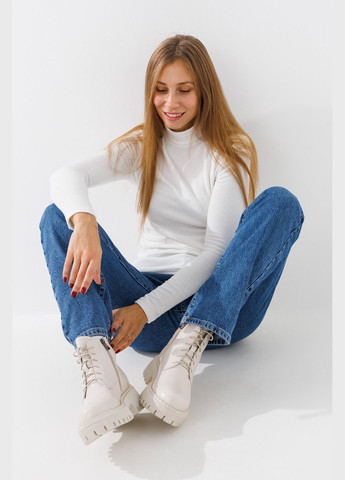 Зимние ботинки женские d51-17 молочный shop (2000990819925) Meideli