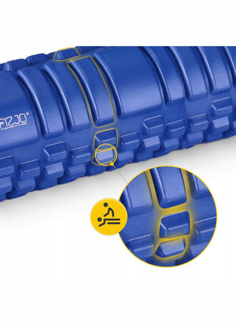 Массажный ролик 45 x 13.5 см (валик, роллер) Blue (P-5907739310552) 4FIZJO (301733242)