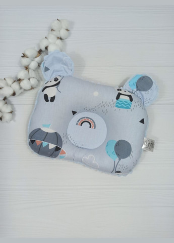 Набір пелюшок для новонароджених a.l.babybox Панда на кульках Блакитний No Brand (308752266)