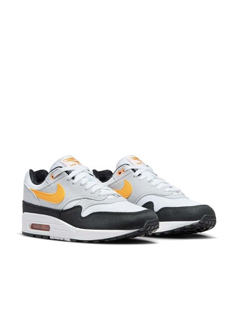 Черные кроссовки мужские air max 1 grey/black Nike