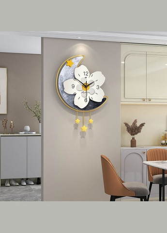 Годинник настінний дизайнерський Star Flower, безшумний JT22301 / 36x51 см SST (300076190)