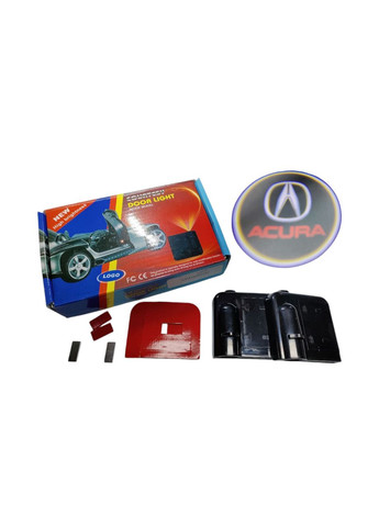 Лазерная подсветка на дверях автомобиля с логотипом Acura (330255011)