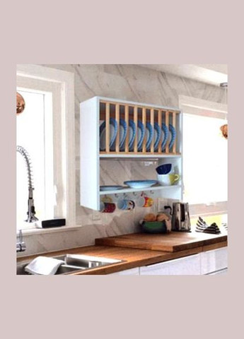 Полиця для тарілок та блюд Белапа зефір (СШП-003520) No Brand (327850299)