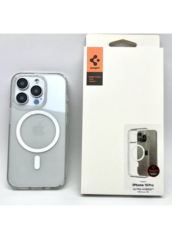 Чехол 14 PRO Spigen Magsafe Ultra Hybrid case чехол на айфон 14 О Crystal clear case No Brand (369136942)