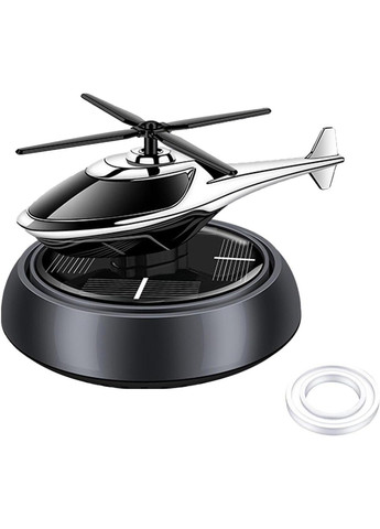 Ароматизатор в автомобіль Гвинтокрил освіжувач повітря в машину на сонячній батареї чорний (R051457) ABS (340112262)