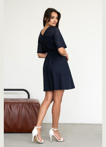 Темно-синя святковий, ділова, кежуал сукня ри мари нейда ск 0325 RiMari