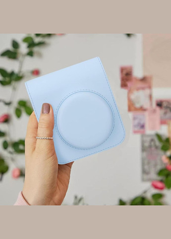 Набор камера Instax Mini 12, Фотобумага 20шт, Чехол, Фотоальбом 108фото Голубой Fujifilm (329191809)