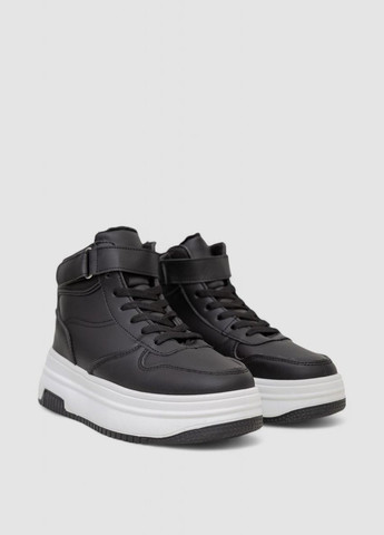 Кросівки жіночі зимові на хутрі Ager 248RAM04 чорно-білі демісезони (338370544)