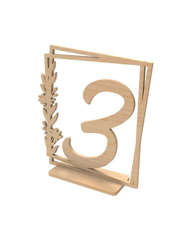 Номерки деревянные настольные Ekostar (368306565)
