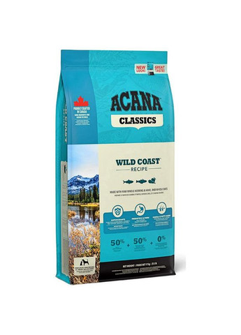 Сухий корм для дорослих собак Wild Coast Dog 14.5 кг риба Acana (282026576)