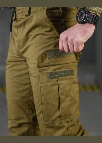 Тактические мужские штаны джоггеры койот No Brand (317349883)