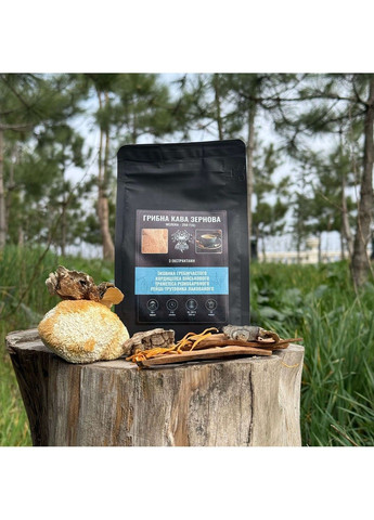 Грибна кава (зернова мелена) 250 г Лісовик (364210534)