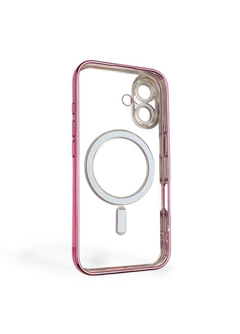 Чохол для iPhone 16 з лінзами на камері з MagSafe на айфон 16 рожевий Apple (366386618)