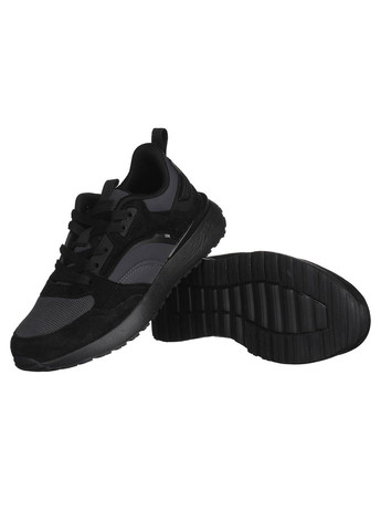 Кроссовки женские демисезонные на шнуровке текстильные на высокой подошве повседневные для прогулок черные L1862-1C Baas чёрные демисезоны (322668652)