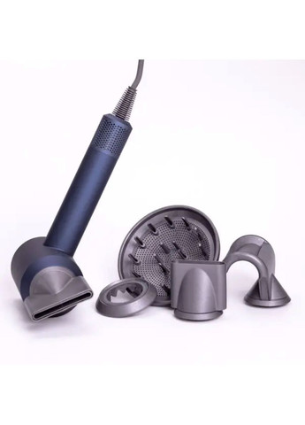 Фэн стайлер для волос 5 в 1 Supersonic Premium 1600 Вт 5 насадок 3 режима скорости Синий PH770BLG Energy MAX (369473063)