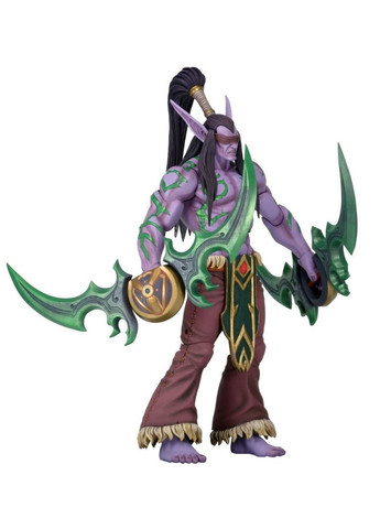 Фигурка Иллидан Герои буры (Вселенная Варкрафта) 15 см- Illidan, Heroes of the Storm (World Of Warcraft) NECA (346529984)