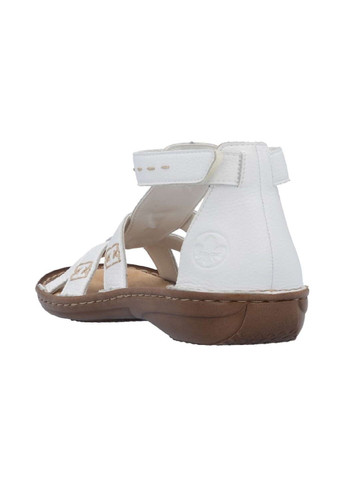 Белые босоножки Rieker