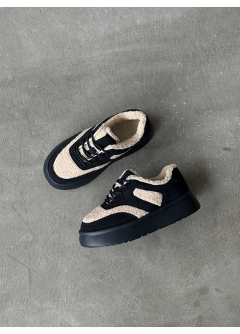 Чорні зимові кеди Helen