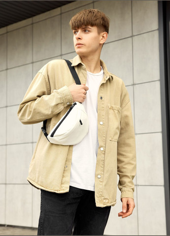 Сумка на пояс бананка Urban SKH біла Sambag (325608608)