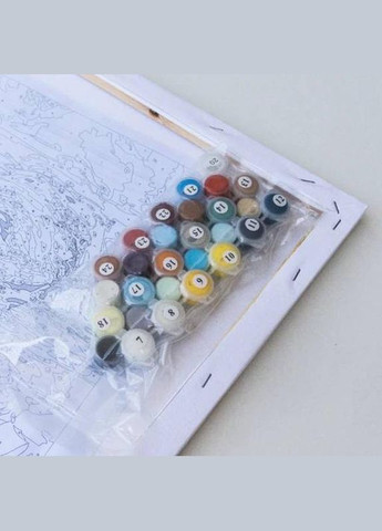 Картины по номерам новогодние 40х50 Картины по цифрам на холсте Полярные объятия Картина по номерам BS53851 Brushme (308988220)