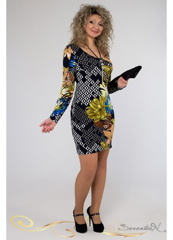 Синя сукня 508.1270 Seventeen