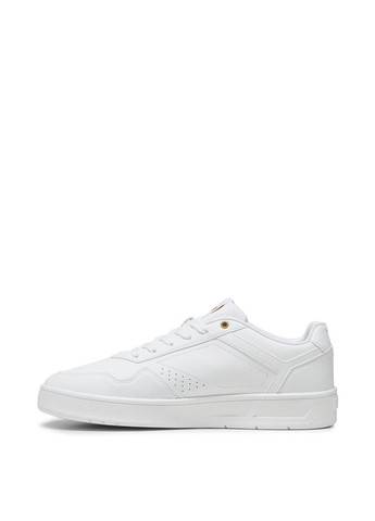 Білі чоловічі кеди 395018-01 білий штуч. шкіра Puma